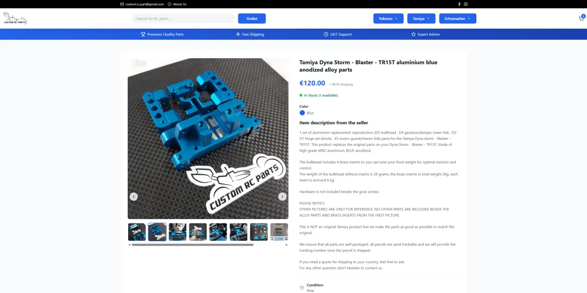 Custom RC Parts