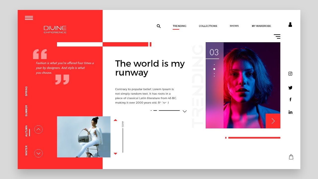 Web dizajn inspiracija Srbija Beograd - moderni trendovi u web dizajnu 2025